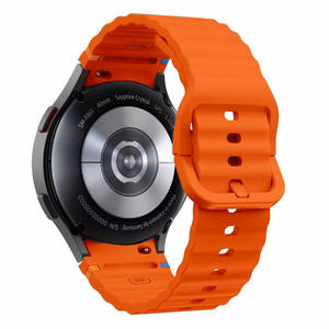 TECH-PROTECT SILICONE SPORT SAMSUNG GALAXY WATCH 4 / 5 / 5 PRO / 6 / 7 / FE ORANŽS