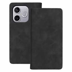 Smart Suede maciņš Honor 600 lite melns