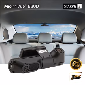 Mio MiVue E80D HDR с двумя задними камерами