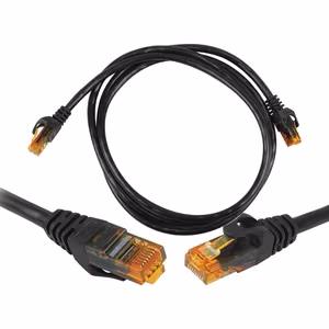 Патч-корд CAT6e UTP 8P8C 1м чёрный