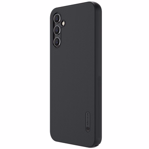 Nillkin Super Frosted Shield viedtālruņa apvalks Samsung Galaxy A14 5G / Galaxy A14 - melns
