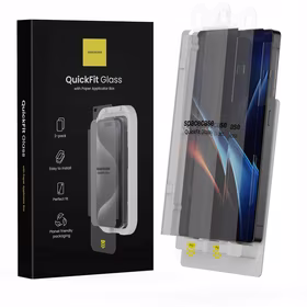 Spacecase Rūdīts stikls QuickFit Glass Galaxy S25 Ultra