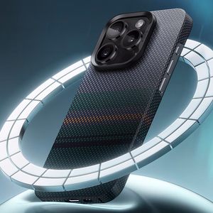 Benks Magnētiskais Armor Air Aurora Kevlar 600D viedtālruņa apvalks Iphone 16 Pro