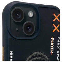 Nimmy Cool&Cute 2.0 Pērtiķa viedtālruņa apvalks iPhone 15 - melns