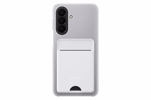 Gaiši pelēks Samsung OA276TJE vāciņš ar kartes nodalījumu Galaxy A27 5G tālrunim