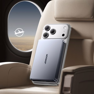 Joyroom JR-PBM08 Pro 22,5 W 10000 mAh ārējais akumulators ar bezvadu uzlādi un 2 x USB-C – pelēks