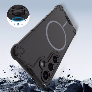 Defender 2in1 Mag maciņš for Samsung Galaxy S26 melns