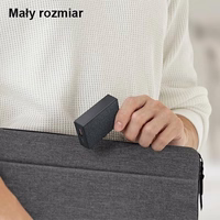 UNIQ Sienas lādētājs Votre Slim Duo 20W USB-C + USB-A melns/charcoal melns