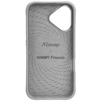 AmazingThing Nimmy Glasses Cool Cat MagSafe apvalks viedtālrunim iPhone 16 – pelēks