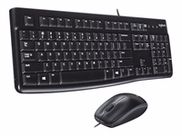 Logitech tastatūras un peles komplekts MK120 US