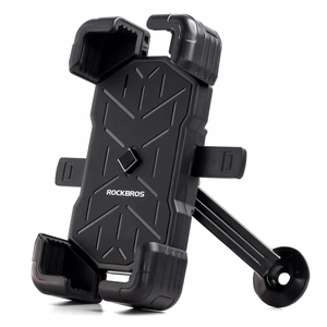Rockbros 25210030007 tālruņa turētājs motociklam - melns