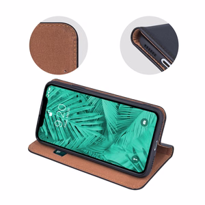 Genuine Leather Smart Pro for iPhone 17 Air 6,6" black