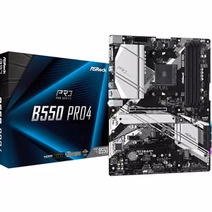 Asrock B550 Pro4 Socket AM4 ATX AMD B550 mātesplate