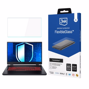 3mk FlexibleGlass (līdz 19") – datora ekrāna aizsargs modelim Acer Nitro 5 17,3"