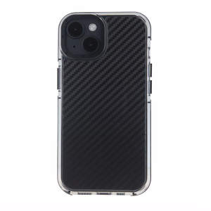 Acrylic Carbon maciņš for iPhone 16e / 17e melns