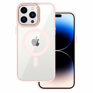 Tel Protect Magnetic Clear прозрачный чехол для iPhone 11 Pro лососёвый