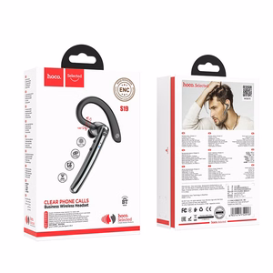 Bluetooth handsfree Hoco S19 ENC black