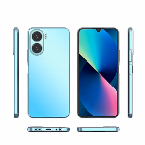 Ultra Clear 0.5mm чехол для Vivo Y16 / Vivo Y02s тонкая крышка прозрачный