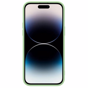 Korpuss Nillkin CamShield Silky Silicone Apple iPhone 15 Pro Max gaiši zaļš