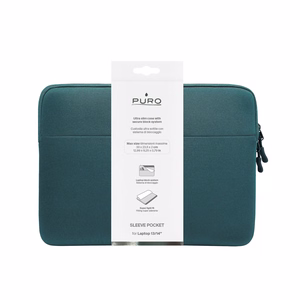 Puro Slim Pocket 13" klēpjdatora soma - zaļa