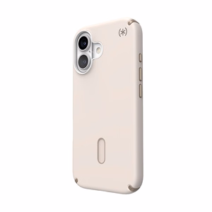 Speck Presidio2 Pro vāciņš ar MagSafe un ClickLock iPhone 16 tālrunim, Bleached Bone/Heirloom Gold