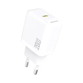 Dudao A26 PD20W GaN USB-C lādētājs – balts