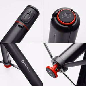 FORCELL F-GRIP F170XL automātiskais pašbildes kāts ar tālvadības statīvu melns