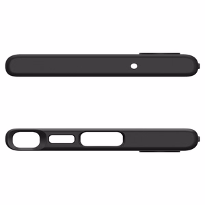 Spigen Liquid Air viedtālruņa apvalks Samsung Galaxy S23 Ultra - matēti melns