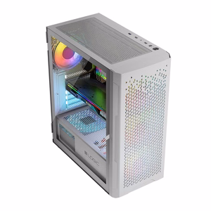 Logic ARAMIS ARGB MINIDI USB 3.0 datora korpuss, balts