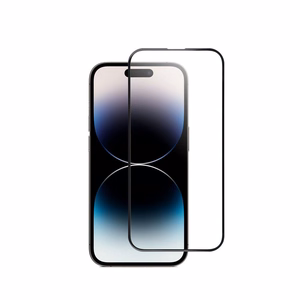Закалённое стекло для iPhone 14 PRO (full glue) Blue Star 5D чёрное
