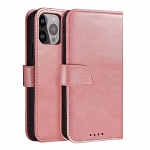 Magnet Чехол с откидной крышкой для Samsung Galaxy S25+ - розовый