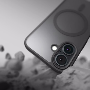 Etteri Matt Mag korpuss priekš iPhone 16 6,1" melns