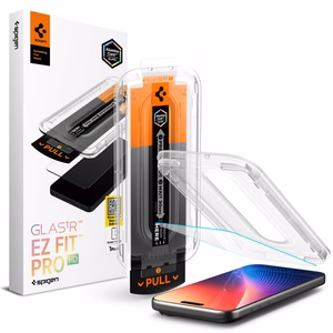 Spigen Glas.TR EZ Fit Pro rūdītais stikls iPhone 16 Pro Max / 17 Pro Max - caurspīdīgs