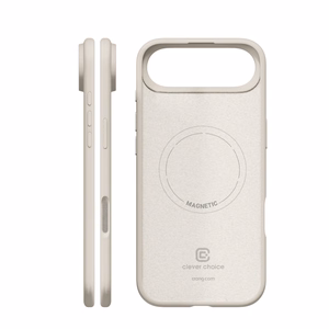 Crong Color Cover Magnetic MagSafe vāciņš ierīcei iPhone Air, akmens bēšs