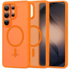Tech-Protect Magmat MagSafe Maciņš for Samsung Galaxy S26 Ultra - oranžs Matēts