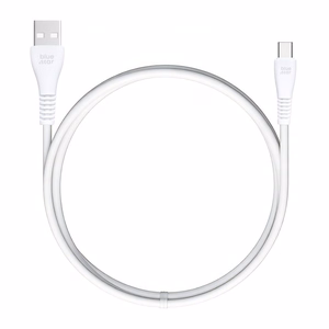 Blue Star kabelis USB A - USB C 2A 12W 1m PJ-DG4-A balts
