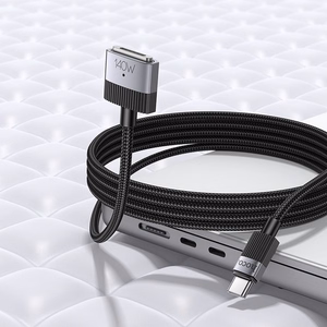 Kabelis USB C uz Mag3 Hoco 5A 140W magnētisks 1,8 m U141 melns