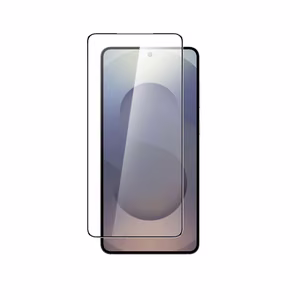 AmazingThing Radix Full Glass Tempered Glass with Black Frame for Samsung S25 Edge