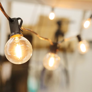 LED Bulb E12 FL-1B G40 0.5W 3V 30lm clear Forever Light 6pcs