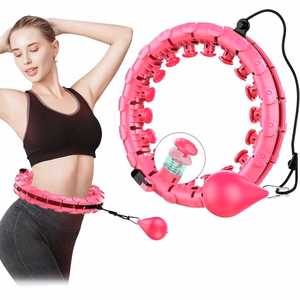 Smart Hula Hoop HHP002 vingrošanas riņķis, rozā