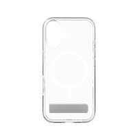ZAGG Crystal Palace Snap apvalks viedtālrunim ar statīvu MagSafe iPhone 16 Pro - caurspīdīgs