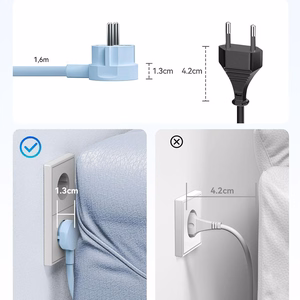 Orico PDC25 25W 6in1 strāvas sadalītājs 2x AC + 2x USB-A + 2x USB-C - zils