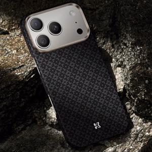 Benks Magnetic Armor Air Armor Grid Kevlar Case Metal Frame 600D (B068) for Iphone 17 Air black