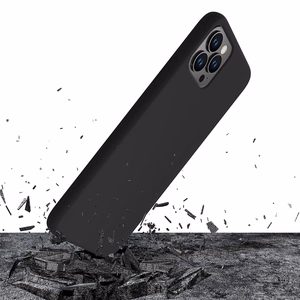3mk silikona viedtālruņa apvalks iPhone 11 Pro Max - melns