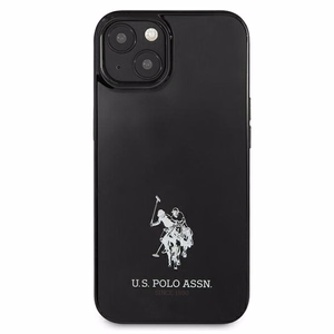 US Polo USHCP13SUMHK iPhone 13 mini 5.4" melns/melns cietais apvalks Horses Logo