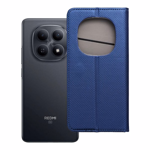 SMART CASE Book maciņš priekš Xiaomi Redmi Note 15 Pro Plus 5G - tumši zils