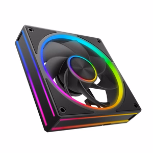 MODECOM VOLCANO LOOP 120 ARGB apgrieztais ventilators melns