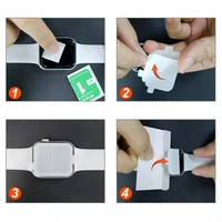 Hidrogēla TPU aizsargstikls Apple Watch 7/8/9 41mm