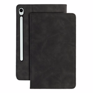 Smart Book MAGNET Planšetdatora apvalks SAMSUNG GALAXY TAB S9 FE PLUS/S9 FE PLUS 5G melns