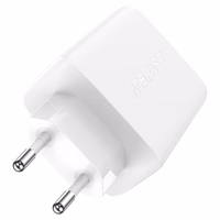 Acefast ātrais lādētājs GaN (2xUSB-C / USB-A) PPS / PD / QC4+ 65W balts (A41)